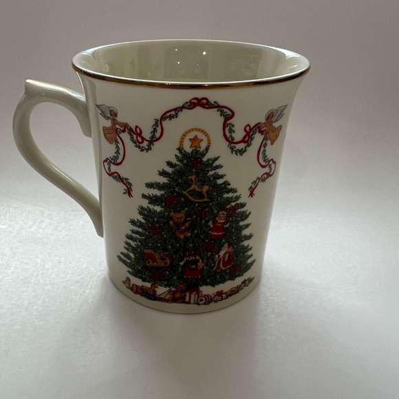 Lenox Coffee Cup Christmas JOY 2001 Fine Porcelain Mug Handcrafted in Ja… - Picture 3 of 8